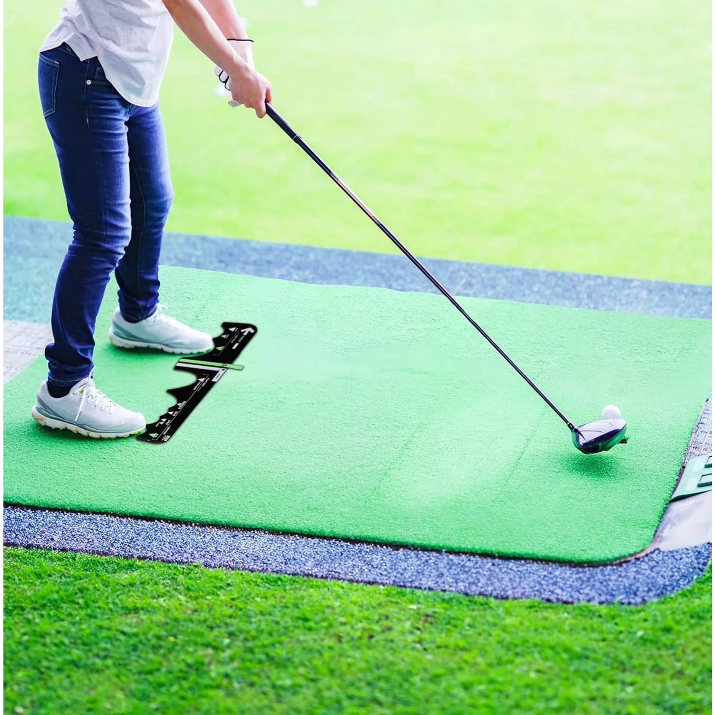 Izzo Golf Sure Stance Ball Position trainer