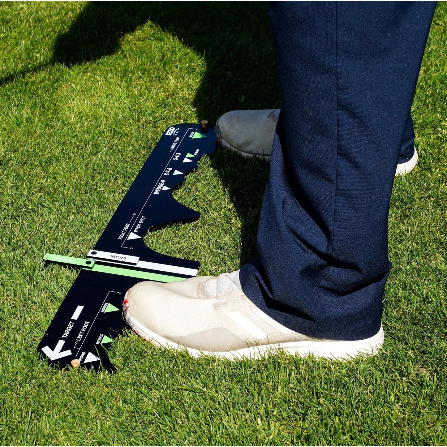 Izzo Golf Sure Stance Ball Position trainer